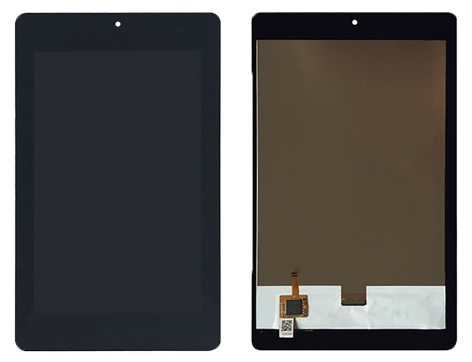 Дисплей (экран) 7” Acer Iconia B1-730 с тачскрином в сборе, черный