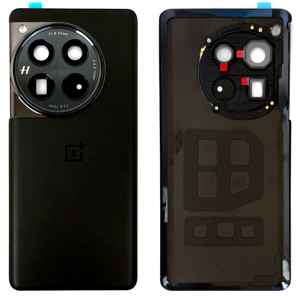Задняя крышка OnePlus 12 5G : PJD110 ; CPH2573 ; CPH2581 ; CPH2583 со стеклом камеры Оригинал Китай