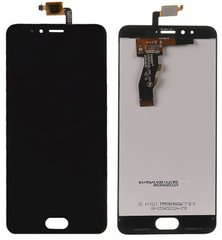 Дисплей (экран) Meizu M5S, Meilan 5S (M612, M612H, M612M), M5s mini с тачскрином в сборе, черный