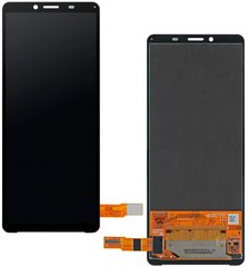 Дисплей (экран) Sony Xperia 10 II (XQ-AU51, XQ-AU52), Sony Mark 2 с тачскрином в сборе, черный