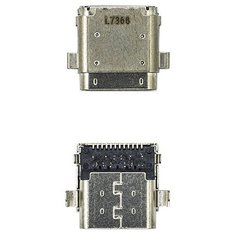 Разъем зарядки USB Type-C Универсальный №53 (14 pin)