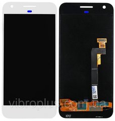 Дисплей (экран) Google PIXEL, HTC S1 с тачскрином в сборе, белый