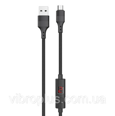 USB-кабель Hoco S13 Micro USB, чорний