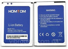 Аккумуляторная батарея (АКБ) HomTom S12, 2750 mAh