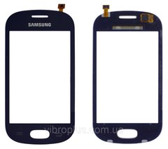 Тачскрін (сенсор) Samsung S6812, синій