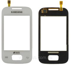 Тачскрин (сенсор) Samsung S5300, S5302, белый