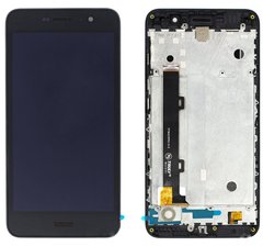 Дисплей (экран) Huawei Enjoy 5, Y6 Pro (TIT-U02), Honor 4C Pro (TIT-L01) с тачскрином и рамкой в сборе, черный