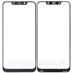 Стекло экрана (Glass) Xiaomi Pocophone F1 M1805E10A (с олеофобным покрытием) ORIG, черный