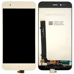 Дисплей (экран) Xiaomi MI A1 с тачскрином в сборе, золотистый