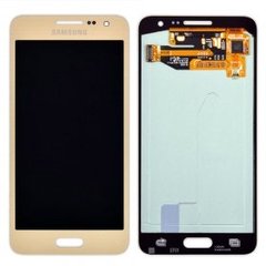 Дисплей (экран) Samsung A300F Galaxy A3 (2015) TFT с тачскрином, золотистый