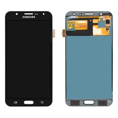 Дисплей (экран) Samsung J700H, J700F, J700M, J700T, J700P, J700DS Galaxy J7 (2015) OLED с тачскрином в сборе, черный