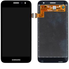 Дисплей (экран) Samsung J260F Galaxy J2 Core TFT с тачскрином в сборе, черный