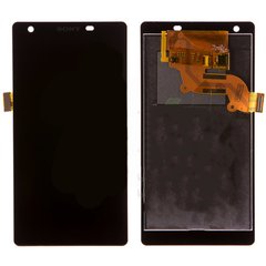Дисплей (экран) Sony D6563 Xperia Z2a с тачскрином в сборе, черный