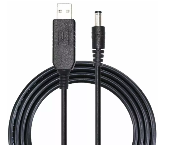 USB кабель для роутера / маршрутизатора с 5V на 5V 0.5А 5.5 х 2.1 мм DC