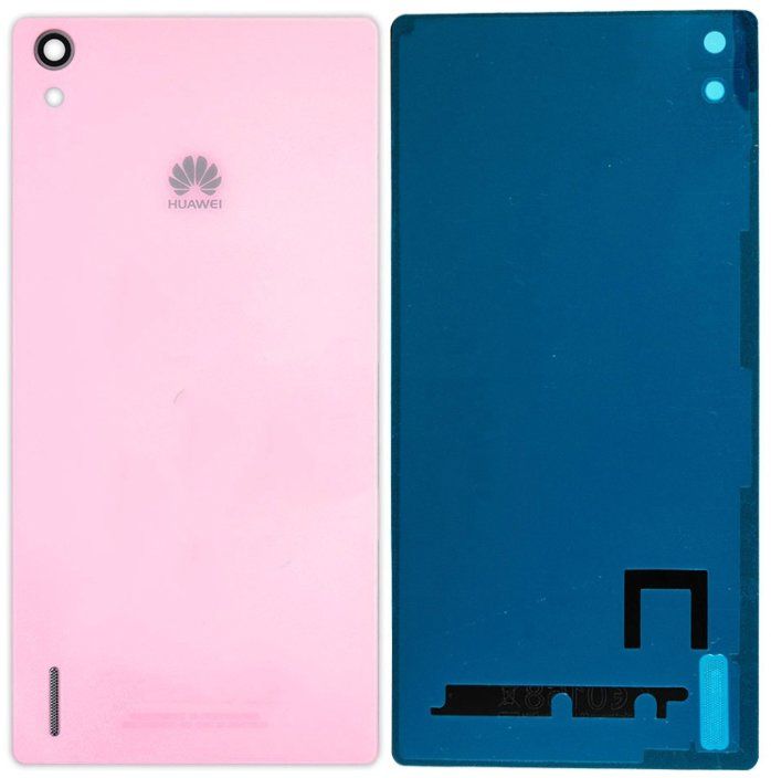 Задняя крышка Huawei Ascend P7 (P7-L10), розовая