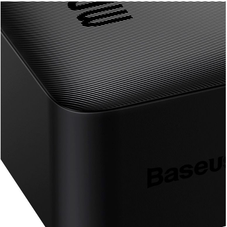 Power Bank Baseus Bipow Digital Display 20W повербанк 30000 mAh, чорний