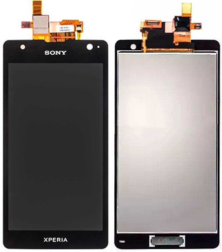 Дисплей (экран) Sony LT29i Xperia TX с тачскрином в сборе, черный