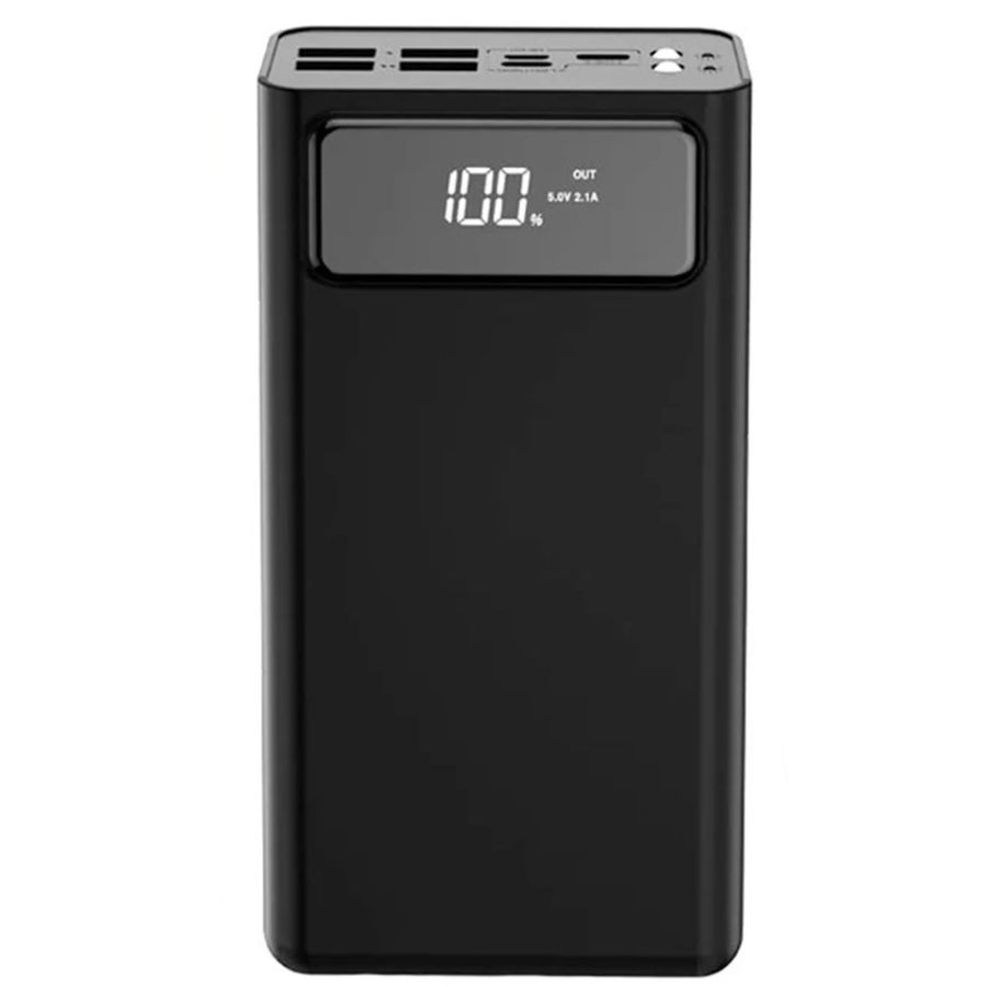 Power Bank XO PR125 Digital Display повербанк 50000 mAh, чорний