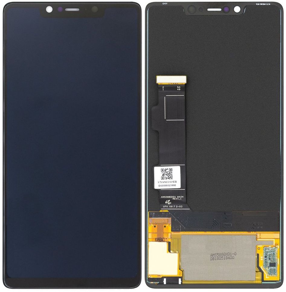 Дисплей (экран) Xiaomi Mi 8 Special Edition (Mi 8 SE) AMOLED с тачскрином в сборе ORIG, черный