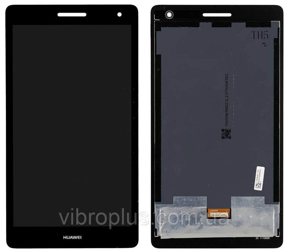 Дисплей (экран) 7” Huawei MediaPad T3 (T3-701, BG-U01, BG2-U01, BG2-W09) 3G с тачскрином в сборе, черный
