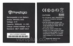 Акумуляторна батарея (АКБ) Prestigio PAP3501 Duo для MultiPhone 3501 Duo, 3300 mAh