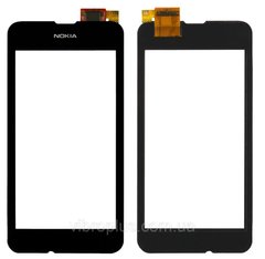 Тачскрин (сенсор) Nokia Lumia 530 RM-1019, черный