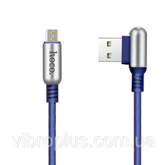 USB-кабель Hoco U17 Capsule Micro USB, синий