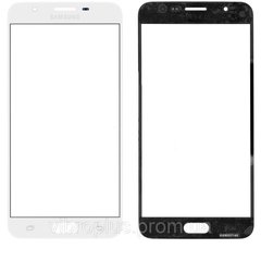 Скло екрану (Glass) Samsung G610 Galaxy J7 Prime, білий