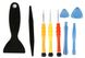 Набор инструментов KAISI 3688 (3 отвертки, 2 медиатора, 2 шпателя, подставка для винтов iPhone 5s) 2