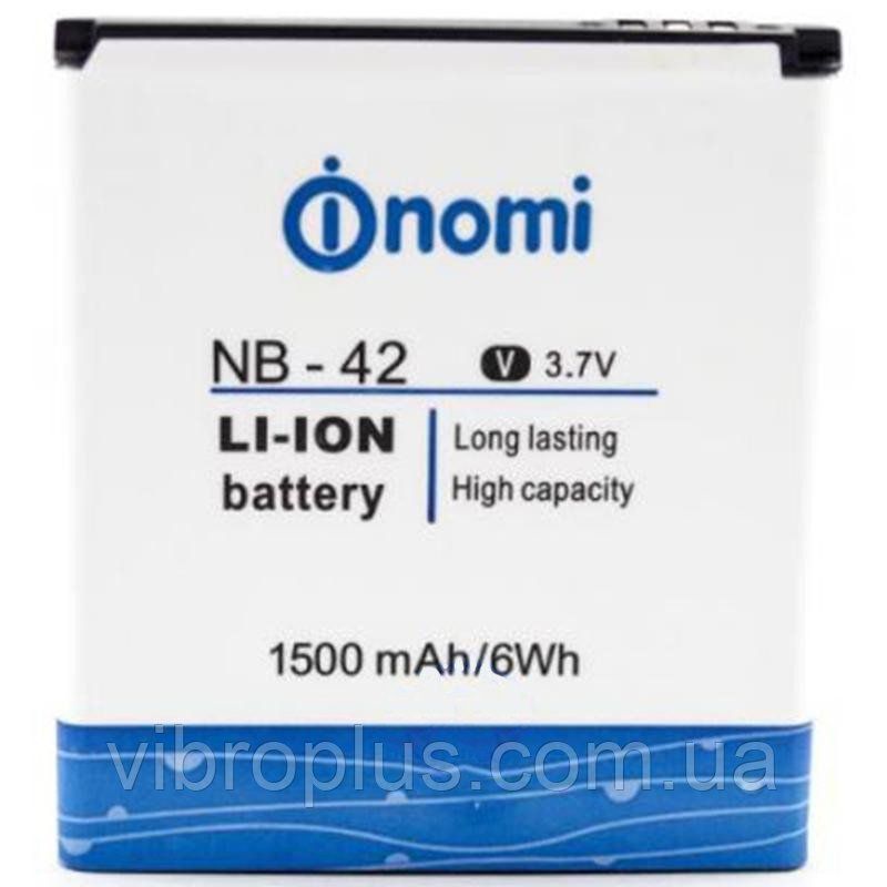 Акумуляторна батарея (АКБ) Nomi NB-42 для i401 1500 mAh