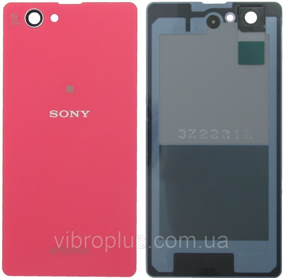 Задня кришка Sony D5503 Xperia Z1 Compact Mini, рожева