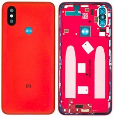 Задня кришка Xiaomi Mi A2, Mi 6X, червона