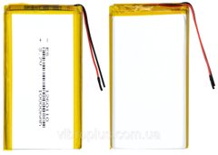 Универсальная аккумуляторная батарея (АКБ) 2pin, 12 x 60 x 110 мм (1260110, 1106012), 10000 mAh