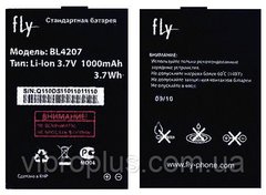 Акумуляторна батарея (АКБ) Fly BL4207, Q110TV 1000 mAh