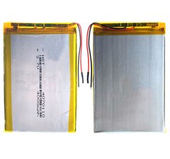 Универсальная аккумуляторная батарея (АКБ) 2pin, 4.0 X 70 X 110 мм (4070110), 4000 mAh