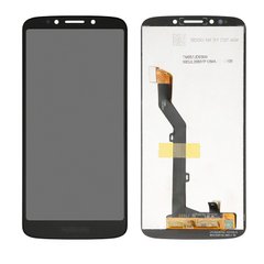 Дисплей (экран) Motorola XT1922 Moto G6 Play с тачскрином в сборе ORIG, черный