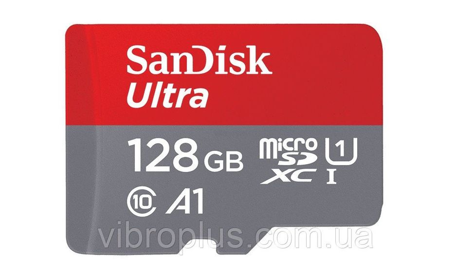 Карта пам'яті micro-SD 128Gb SanDisk class 10
