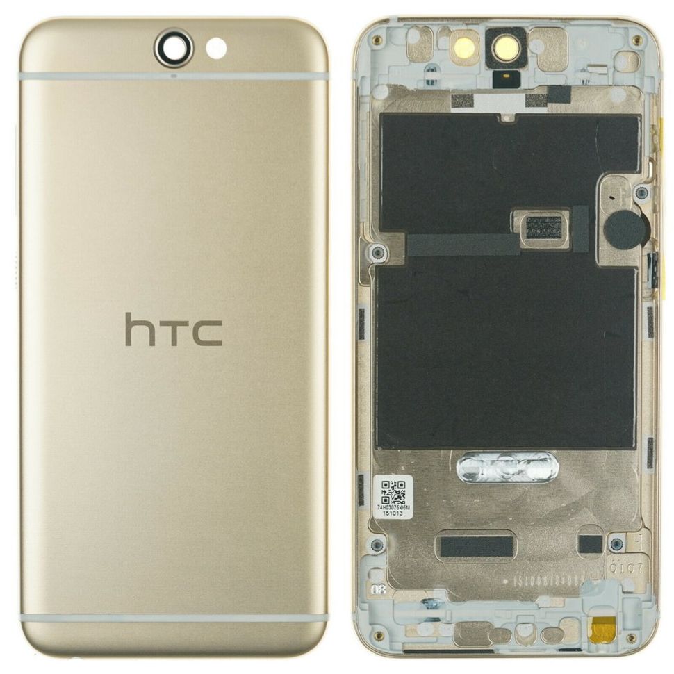 Задняя крышка HTC One A9, золотистая, Topaz Gold
