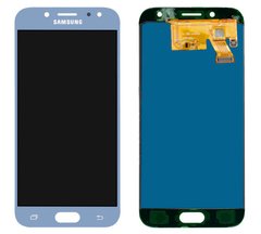 Дисплей (екран) Samsung J530, J530F Galaxy J5 (2017) PLS TFT з тачскріном, сріблястий