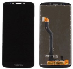 Дисплей (экран) Motorola XT1944 Moto E5 с тачскрином в сборе, черный