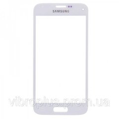 Стекло (Lens) Samsung G800H Galaxy S5 mini white h/c