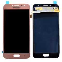 Дисплей (экран) Samsung Galaxy J2 (2018) J250F, J250DS, J250FZ с тачскрином в сборе ORIG, розовый