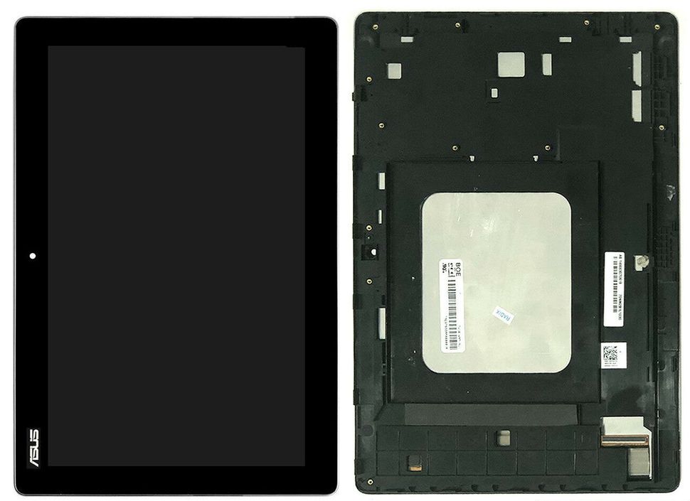 Дисплей (экран) 10.1" Asus Z300M ZenPad 10, Z300CNL (FT5826SMW/TV1) с тачскрином и рамкой в сборе, черный