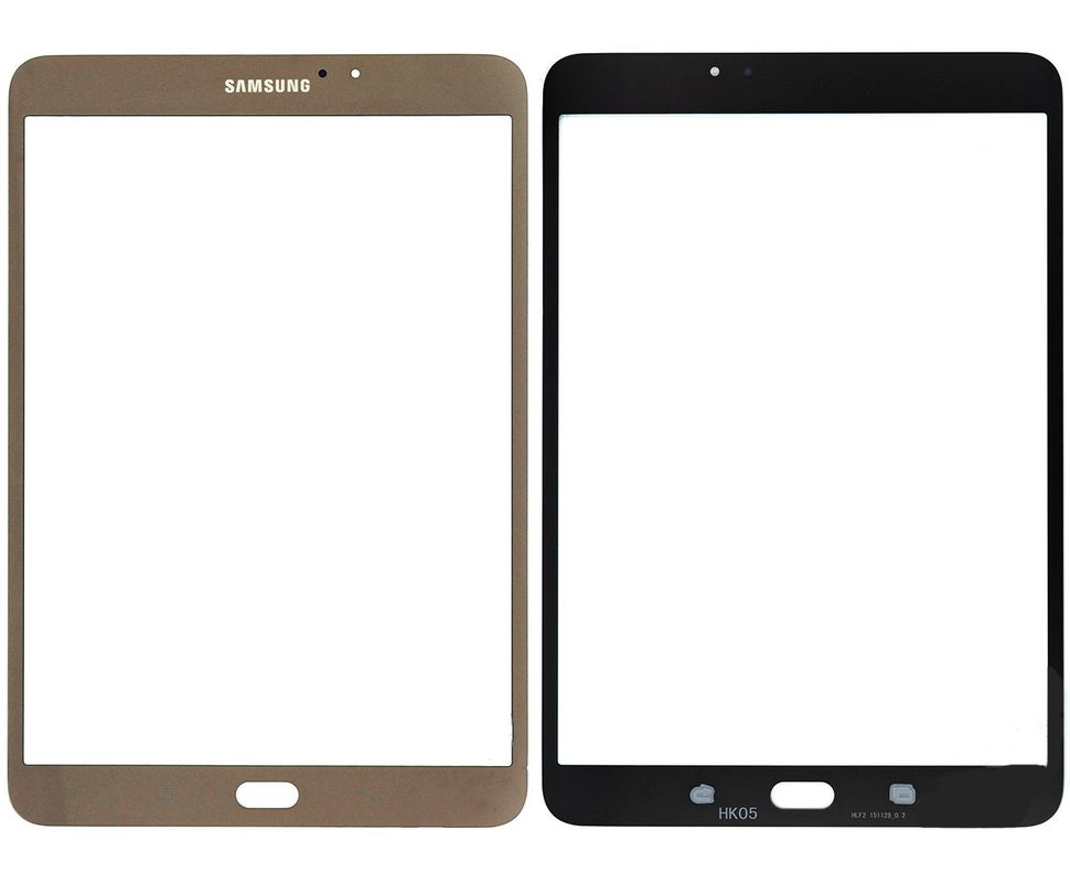 Стекло экрана (Glass) 8” Samsung T710 Galaxy Tab S2 Wi-Fi, золотистое