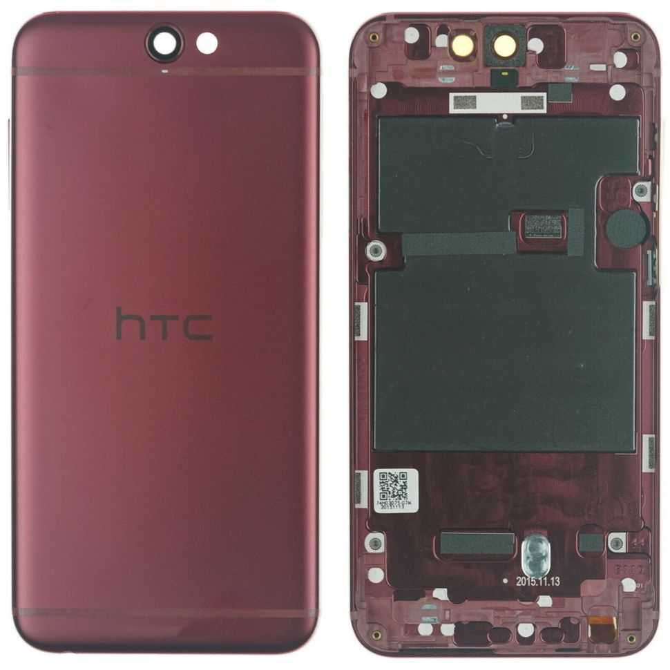 Задня кришка HTC One A9, червона, Deep Garnet