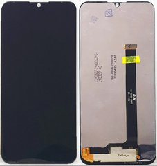 Дисплей (экран) ZTE Blade V10 (V1000) с тачскрином в сборе, черный