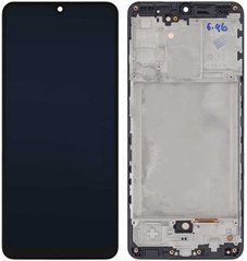 Дисплей Samsung A315 Galaxy A31 TFT с тачскрином и рамкой, черный