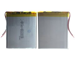 Универсальная аккумуляторная батарея (АКБ) 2pin, 3.5 X 70 X 85 мм (357085), 3000 mAh