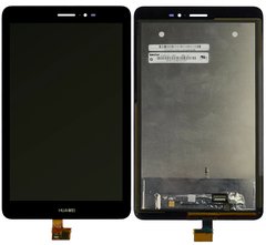 Дисплей (экран) 8” Huawei MediaPad T1 (S8-701u, T1-821L LTE), Honor Tablet T1 с тачскрином в сборе, черный
