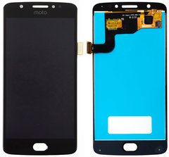 Дисплей (экран) Motorola XT1762 Moto E4, XT1766, XT1761 с тачскрином в сборе, черный